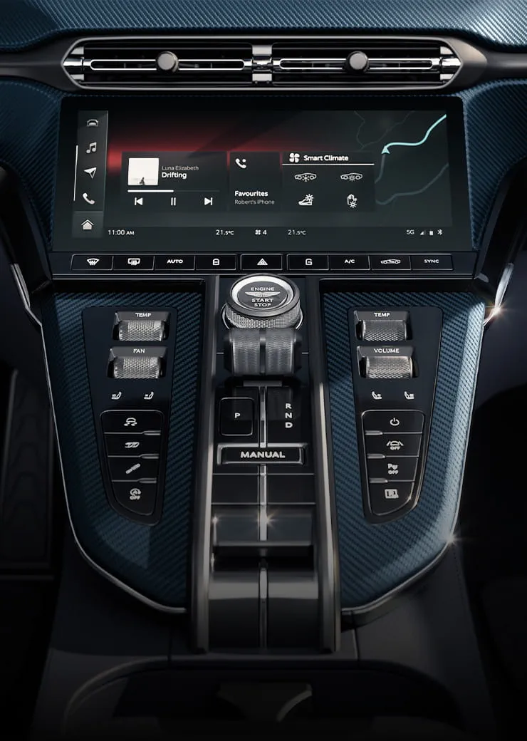 CONSOLE CENTRALE 